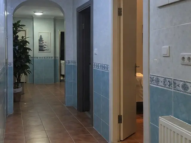 Kemerli girişli, bitkili salon koridoru — Şirinevler, Masaj Salonun